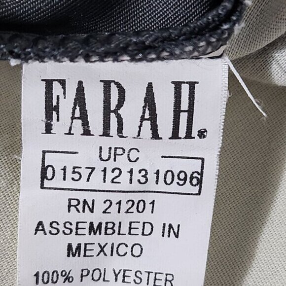 2/$20 Farah Grey Slacks Size 36x29 | Classic Men's Dress Pants - Picture 5 of 6